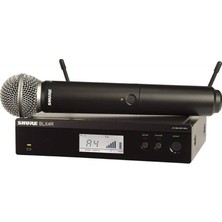 Shure BLX24RE/SM58 Kablosuz Vokal Mikrofon Seti