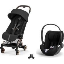 Cybex Coya Travel Sistem | Rosegold & Cloud T Sephia Black