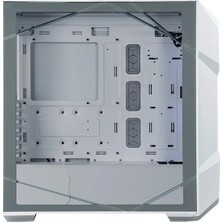 Cooler Master cm Masterbox TD500 V2 Tg Beyaz 850W 80+ Gold Gen5 Argb 4X12CM Fan, Kristal Mesh Panel Midtower Kasa