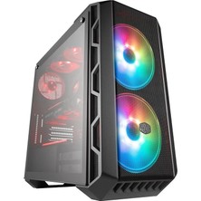 Cooler Master cm Mastercase H500 Mesh, Akrilik Panel, Tempered Glass 2X200MM Argb LED Fanlı Midtower Kasa