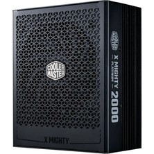 Cooler Master cm x Mighty 2000W 80+ Platinyum Full Modüler, Atx 3.1 Gen5 120MM Fanlı Psu