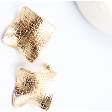 Suda İthalat Gold Çelik Küpe ( 27 mm )