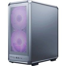 Cooler Master cm Masterframe 500 Mesh Silver Tg Argb 2X200MM Fanlı, Back-Connect Alimunyum Atx Kasa