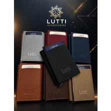 Lutti 7 Adet Ekonomik Renk Renk Mekanizmalı Kartlık Cüzdan