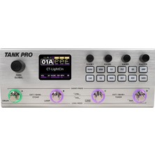 M-Vave Tank Pro Elektro ve Bass Gitar Için Şarjlı Multi Fx Pedalı