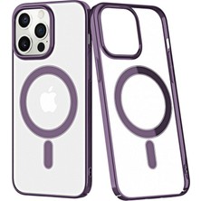 TeknoKapsül Iphone 13 Pro Max Kılıf Element Magneticsafe Sert Kapak - Derin Mor