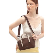 Benetton BNT_1830 16X22X10 El Kahverengi Kadın Çanta
