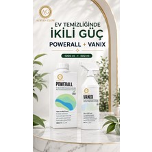 Vanix Leke Çıkarıcı Sıvı Deterjan + Powerall Yüksek Konsantre Temizleyici