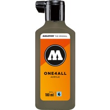 Molotow ONE4ALL Akrilik Mürekkep Refill 180 ml 260 Stone Grey Dark