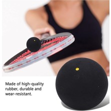 Brf Store Seyzelya Leyaton Pro-Durability Squash Topu Noktalı 1 Adet, Tek Ebat, Sqtpsr, Sarı