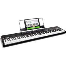 Brf Store Su Store Alesis Recital 88 Tuşlu Yarı Ağırlıklı Dijital Piyano | 20 W Hoparlör, 5 Ses, Bölme/katman
