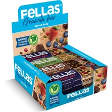 Brf Store Oreviosell Fellas Granola Bar Karma Kutu, 3 Çeşit, 12 Adet