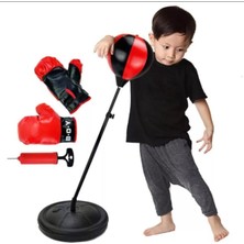 Brf Store Oreviosell Clifton Çocuk Boks Standı 70-105 cm Refleks Topu Boks Seti Eldiven Siyah Tek Ebat