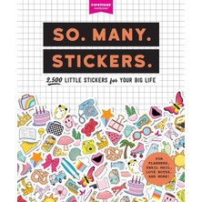 Brf Store Oreviosell So. Many. Stickers.: 2,500 Little Stickers For Your Big Life