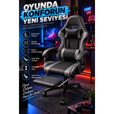 Oyuncu Koltuğu Gaming Koltuk Bilgisayar Koltuğu Ergonomik Bel Boyun Destekli Yatarlı