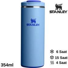Brf Store Oreviosell Stanley The Transit Fliptop Mug 0.35 L Termos Kupa Bardak Matara Mavi, 10-13063-0052