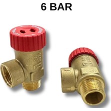 6 Bar Emniyet Ventili Pakkens 1/2"erkek