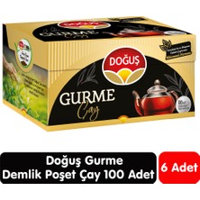 Doğuş Gurme Demlik Poşet Çay 100 Adet 6 Paket