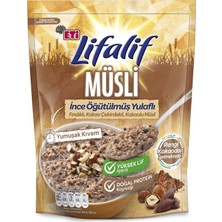 Brf Store Oreviosell Eti Lifalif Ince Öğütülmüş Yulaflı Fındıklı, Kakao Çekirdekli, Kakaolu Müsli 250 G
