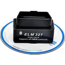 Brf Store Oreviosell ELM327 2.1 Siyah Bluetooth Araba Türkçe Araç Arıza Tespit Cihazı