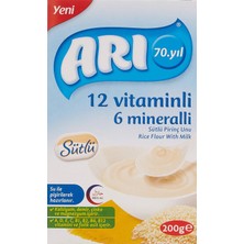 Brf Store Oreviosell Arı Mama 12 Vitaminli 6 Mineralli Sütlü PIRINÇLI,200 gr