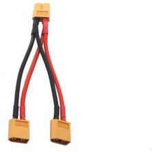Brf Store Su Store XT60 Konnektörlü Y Tip Birleştirici Kablo 10 cm Lipo Pil Batarya