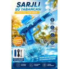 Newstore Home Şarj Edilebilir Su Tabancası Büyük Hazneli Otomatik Atışlı 8-12 Metre Menzilli -