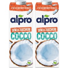 Brf Store Su Store Alpro Şekersiz Hindistan Cevizi Bitki Bazlı Içecek 1 L 2li Paket
