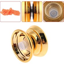 Brf Store Seyzelya Metal Yoyo Oyuncak Extra Rulmanlı Profesyonel Yo-Yo Oyuncağı Unresponsive Yoyo Gold
