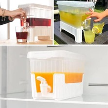 Brf Store Su Store 4 Litre Musluklu ve Ayaklı Buzdolabı Içi Su Sebili, Su Sebili, Limonata, Portakal Suyu, Pik