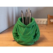 Brf Store Su Store Kapüşonlu Sweatshirt Kalemlik – 3D Baskı Masaüstü Organizer-Yeşil