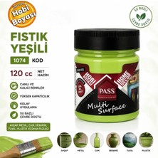 Pass Multi Surface Hobi Boyası 120 cc 1074 Fıstık Yeşili