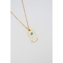 Suda İthalat ÇELİK TAROT KOLYE (45CM)