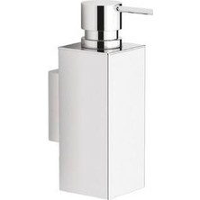 Sonia - Kare Sıvı Sabunluk 0,25 Litre Krom Outlet - 71569-