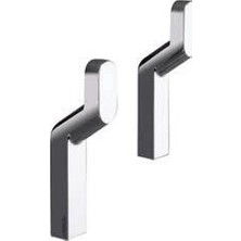 Sonia - Karma Çift Bornoz Askılık Seti Krom Outlet - A.1GD.352713-