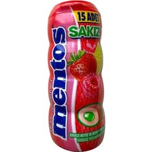 Mentos Kırmızı Meyve ve Misket Limonlu Draje Sakız 30 G * 12 Adet