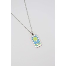 Suda İthalat ÇELİK TAROT KOLYE (45CM)