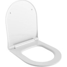 Bocchı Bocchi - Pure Slim Tondo Uyumlu Yavaş Kapanır Duroplast Klozet Kapağı Parlak Beyaz - A0336-001