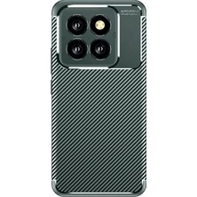 Marsilyan™- Xiaomi Mi 14T Pro Kılıf Auto Focus Karbon Kapak - Koyu Yeşil