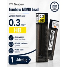 Tombow Mono Lead 0.3 mm Hb Versatil Kalem Ucu 1 Adet Yedek Uç