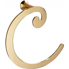 Sonia - Sissi Yarı Açık Havluluk 187 mm Altın Outlet - 337087-