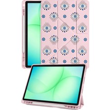 Galaxy Tab S9 / S9 Fe/ S10 Fe / S10 Lite Uyumlu Kalem Bölmeli Akıllı Mıknatıslı Silikon Premium Tablet Kılıfı