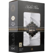 Brf Store Yavuzsell Lüks Müslin Kumaş Hac ve Umre Için Ihram -%100 Pamuk, Terletme Yapmaz, Hafif