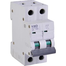 Brf Store Elivorasell Viko 4VTB-2C16 Otomatik Sigorta 4,5ka C Tipi 2 Kutup 16A