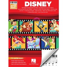 Brf Store Elivorasell Disney - Super Easy Songbook - Disney Piano Music Book With Accessible Arrangements - Ea