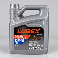 Lubex Primus Ec 10W-40 4 Litre Sentetik Motor Yağı Apı Sl Cf