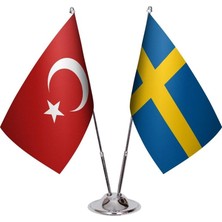 Brf Store Yavuzsell Asyabayrak, Isveç Ikili Masa Bayrağı, Isveç2limasa