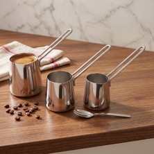 Aryıldız De Luxe Prestige 4 Parça Cezve Takımı