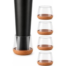 Brf Store Lizbon Center Yuvarlak Silikon Keçeli Sandalye ve Masa Ayağı Pabucu 4'lü Set (Medium " 3,8-4,1 cm ")