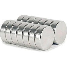 Brf Store Elivorasell Dünya Magnet 50 Adet 10 x 3 mm Çap: 10 Kalınlık : 3 Yuvarlak Neodyum Mıknatıs